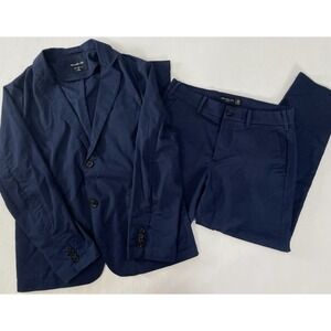 Abercrombie & Fitch Men's Separate navy blue blazer suit coat Sz S & pants 30X30